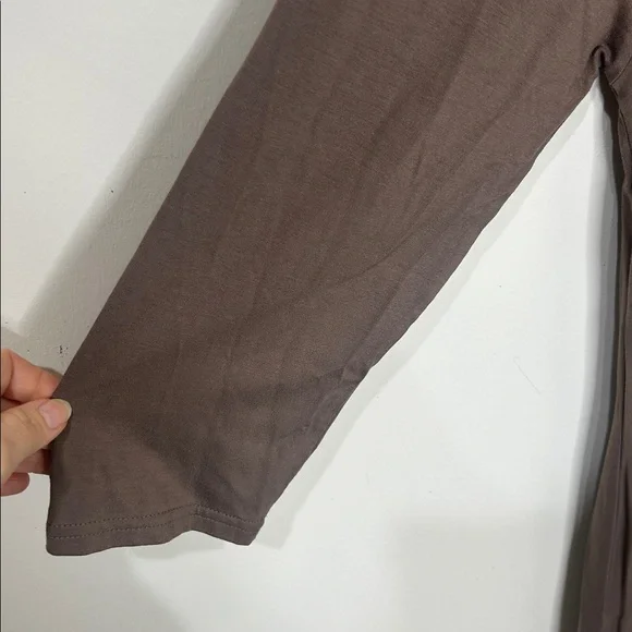GARNET HILL Knit Trapeze Dress Taupe Brown Size XL - Picture 13 of 15